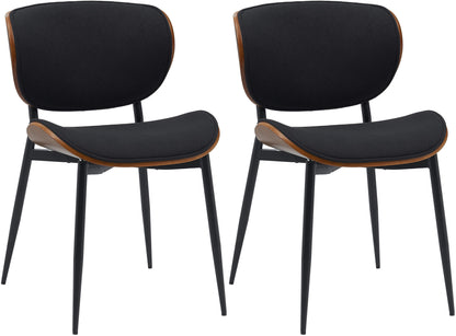 2 design stoelen set woonkamer - meerdere kleuren