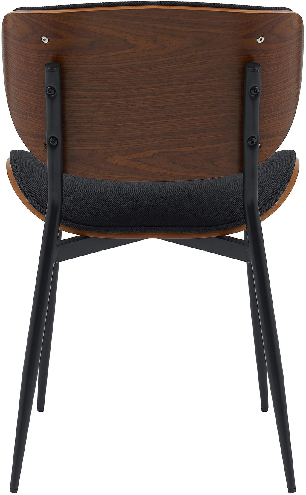2 design stoelen set van hout en metaal- meerdere kleuren