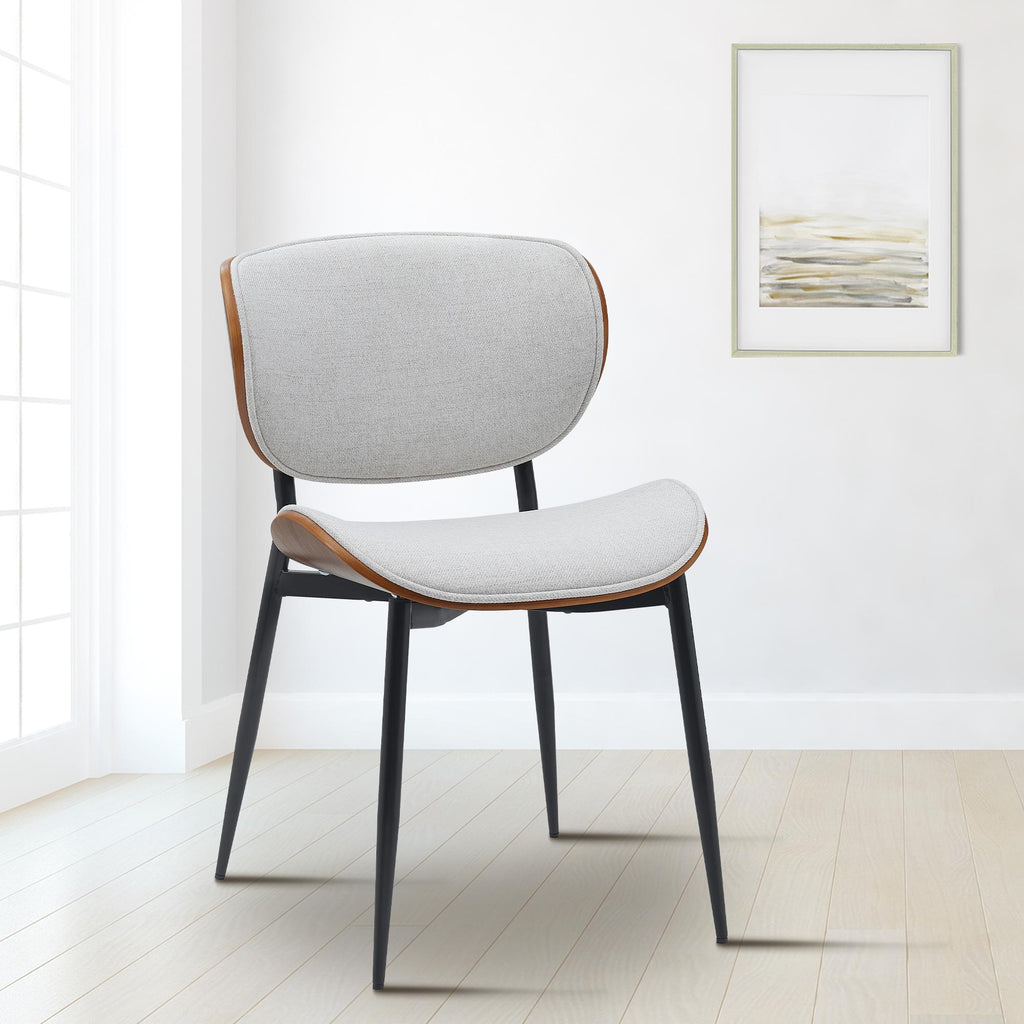 2 design stoelen set van hout en metaal- meerdere kleuren