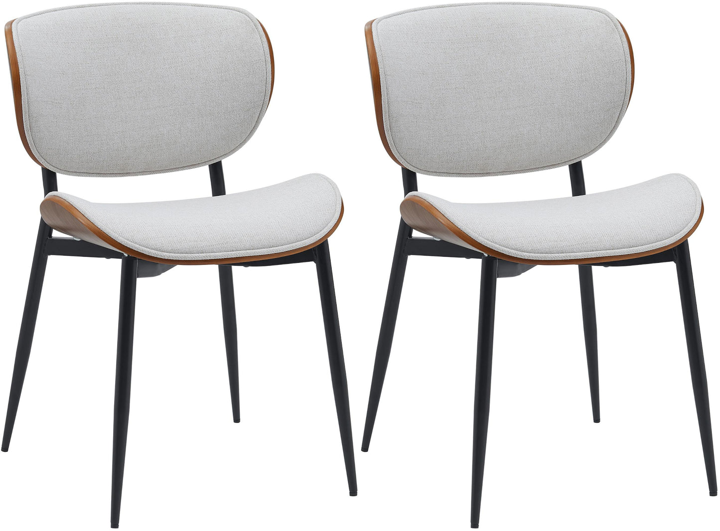 2 design stoelen set woonkamer - meerdere kleuren