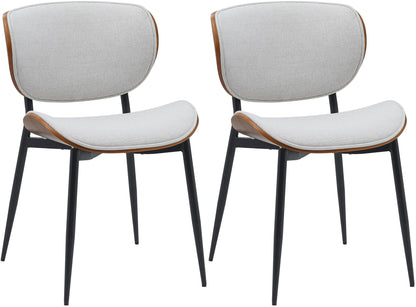 2 design stoelen set woonkamer - meerdere kleuren