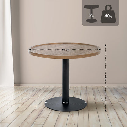 Bijzettafel rond Scandinavisch - meerdere kleuren