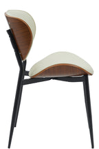 2 design stoelen set van hout en metaal- meerdere kleuren