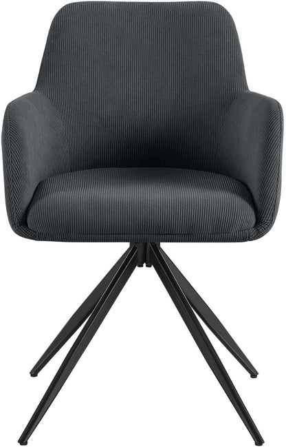 Corduroy stoel ergonomisch en draaibaar - meerdere kleuren