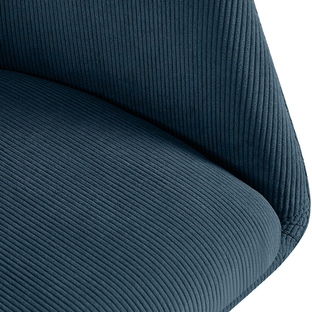 Corduroy stoel ergonomisch en draaibaar - meerdere kleuren