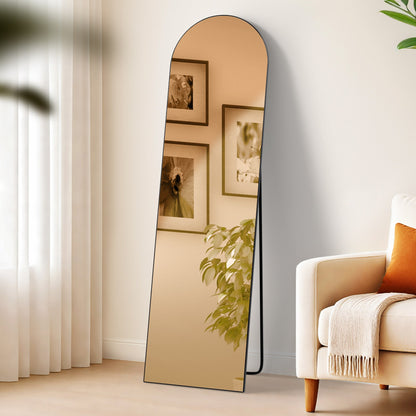 Spiegel staand ovaal - goud of zwart