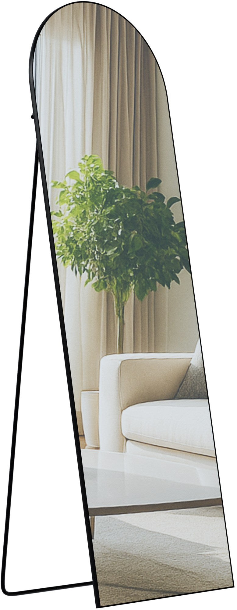 Design spiegel vrijstaand ovaal - meerdere kleuren