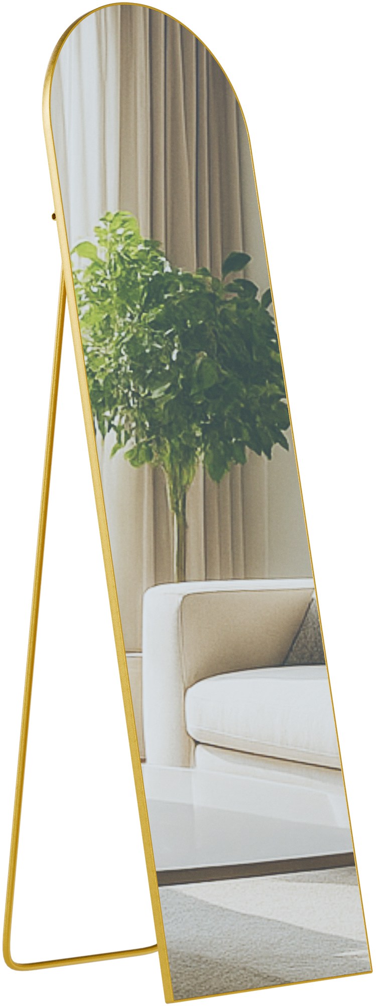 Design spiegel vrijstaand ovaal - meerdere kleuren