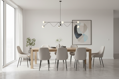 2 eetkamerstoelen set comfortabel velours met zwarte of gouden poten - meerdere kleuren