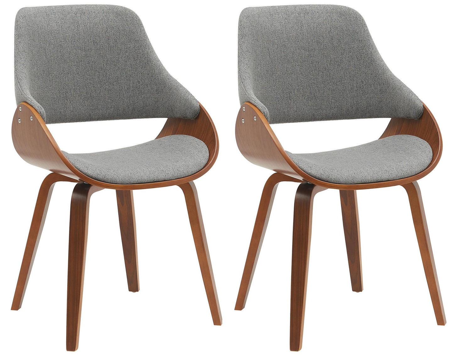 2 design stoelen set woonkamer hout - meerdere kleuren