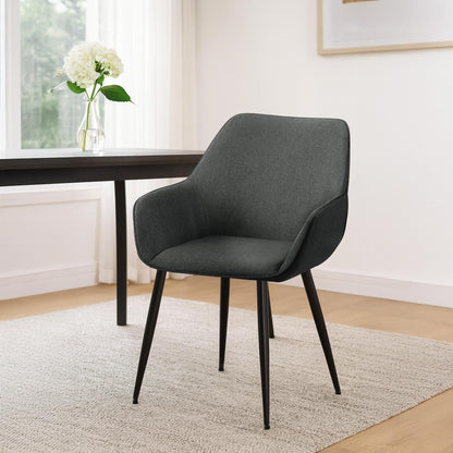 Eetkamerstoel ergonomisch met armleuning - meerdere kleuren