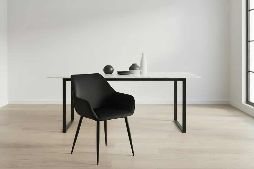 Eetkamerstoel ergonomisch met armleuning - meerdere kleuren