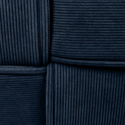 Trendy poef corduroy vierkant - meerdere kleuren