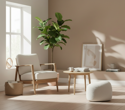 Design organische poef ovaal - meerdere kleuren