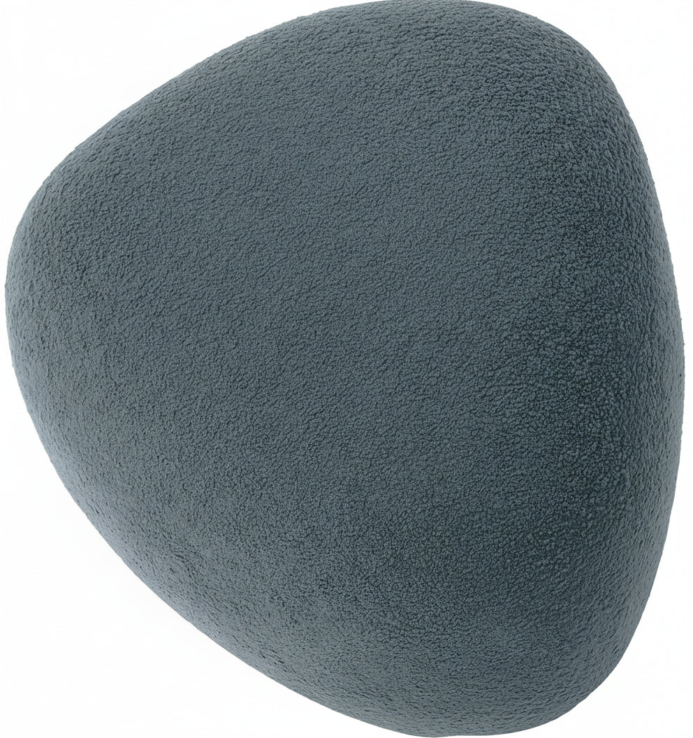 Design organische poef ovaal - meerdere kleuren