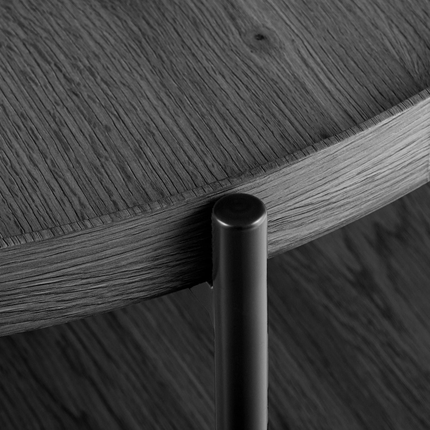 Salontafel rond met opbergruimte hout - meerdere kleuren en maten