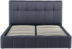 Bedframe gestoffeerd met mechanisme voor opbergruimte - meerdere maten en kleuren