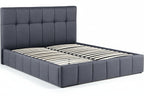 Bedframe gestoffeerd met mechanisme voor opbergruimte - meerdere maten en kleuren