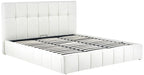 Bedframe gestoffeerd met mechanisme voor opbergruimte - meerdere maten en kleuren