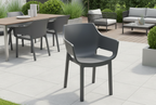 Design kuip stoel voor buiten en tuin - meerdere moderne kleuren