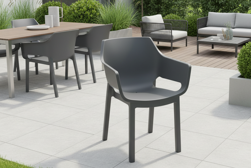 Design kuip stoel voor buiten en tuin - meerdere moderne kleuren