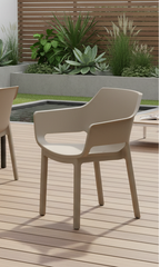 Design kuip stoel voor buiten en tuin - meerdere moderne kleuren