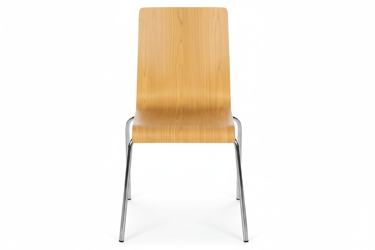 Design stoel van hout en metaal - meerdere kleuren
