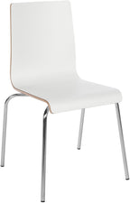 Design stoel van hout en metaal - meerdere kleuren
