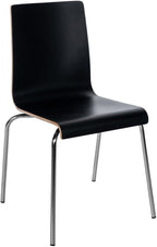 Design stoel van hout en metaal - meerdere kleuren