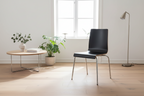 Design stoel van hout en metaal - meerdere kleuren