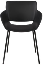 Tuinset 5-delig met tafel en stoelen van duurzaam kunststof - wit of zwart