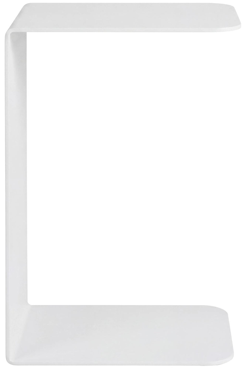 Design bijzettafel van massief staal - zwart of wit
