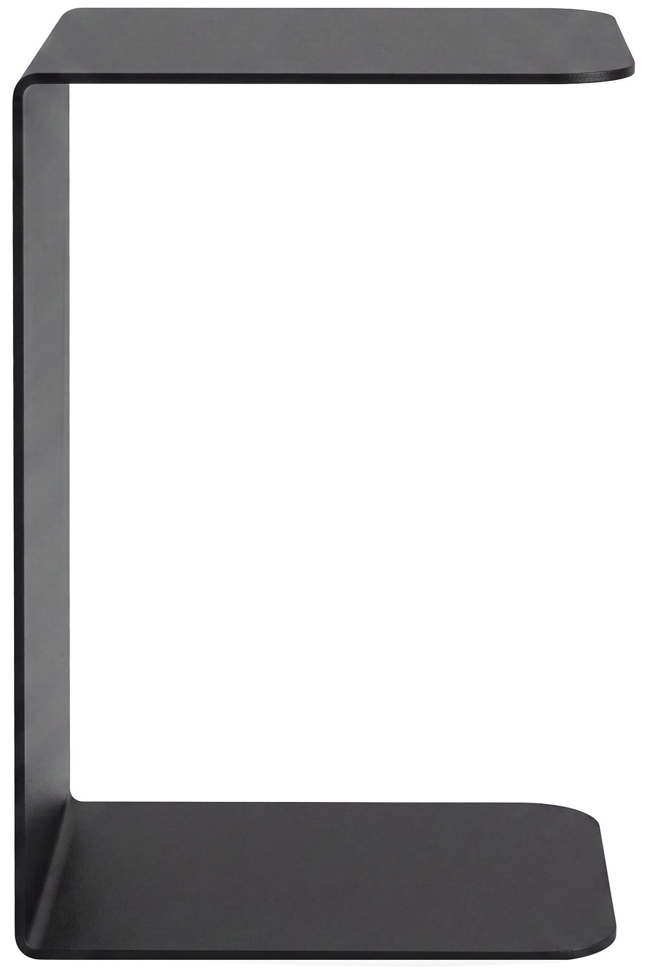 Design bijzettafel van massief staal - zwart of wit