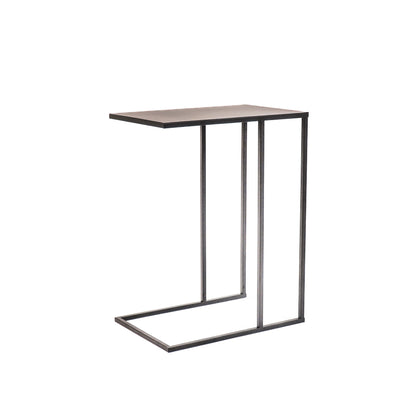 Bijzet tafel minimalistisch metaal - zwart