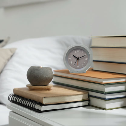Design tafel wekker met nachtlicht - meerdere kleuren