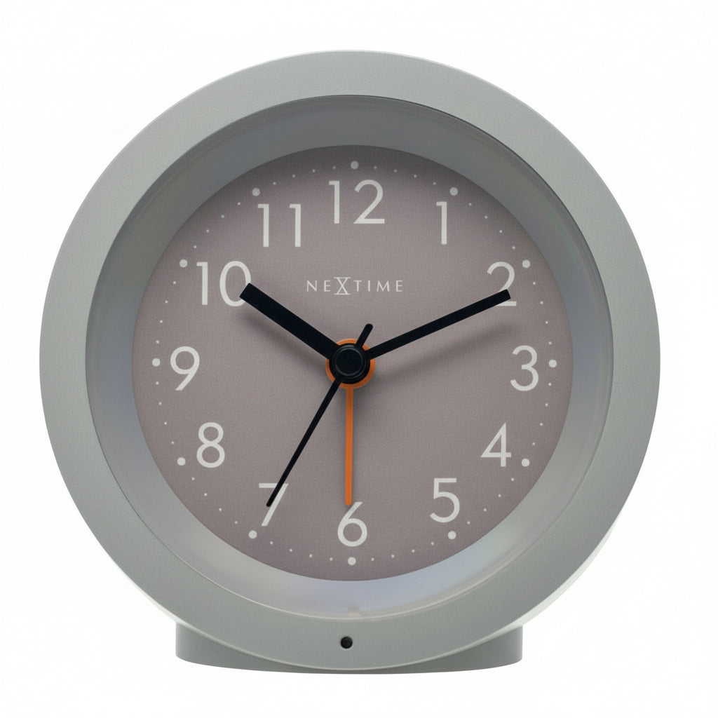 Design tafel wekker met nachtlicht - meerdere kleuren