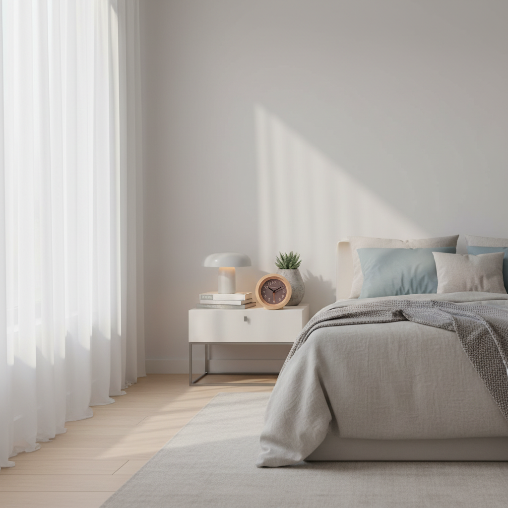 Design tafel wekker met nachtlicht - meerdere kleuren