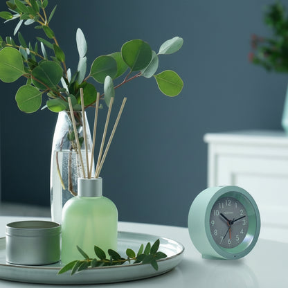 Design tafel wekker met nachtlicht - meerdere kleuren