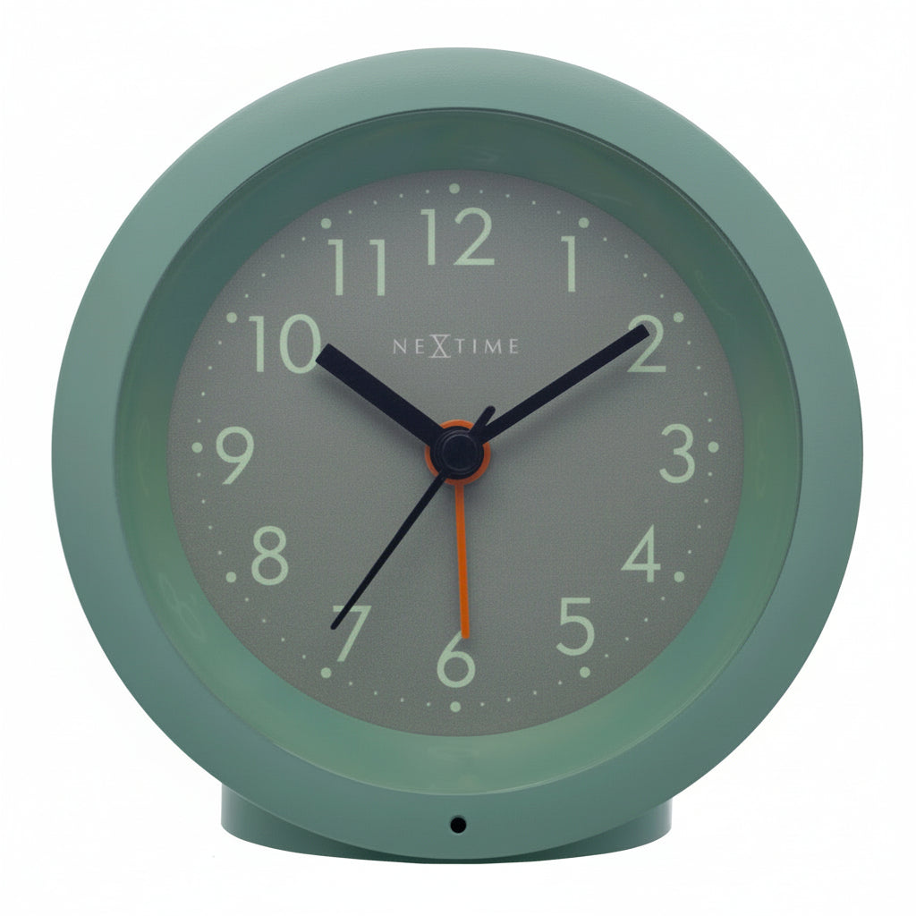 Design tafel wekker met nachtlicht - meerdere kleuren