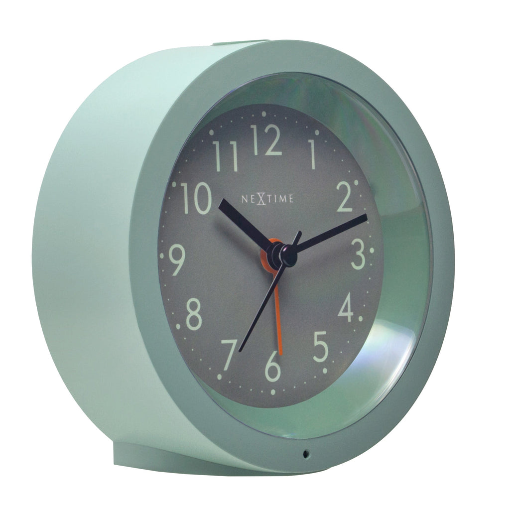 Design tafel wekker met nachtlicht - meerdere kleuren