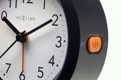 Design tafel wekker met nachtlicht - meerdere kleuren