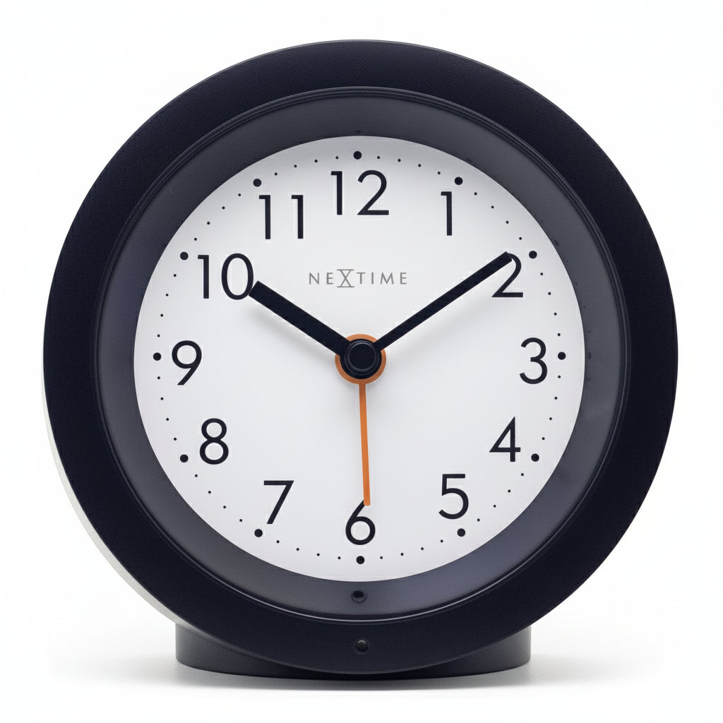 Design tafel wekker met nachtlicht - meerdere kleuren