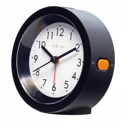 Design tafel wekker met nachtlicht - meerdere kleuren