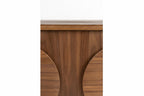 Design dressoir kast Zuiver Groove massief Walnoot of Eiken hout - bruin