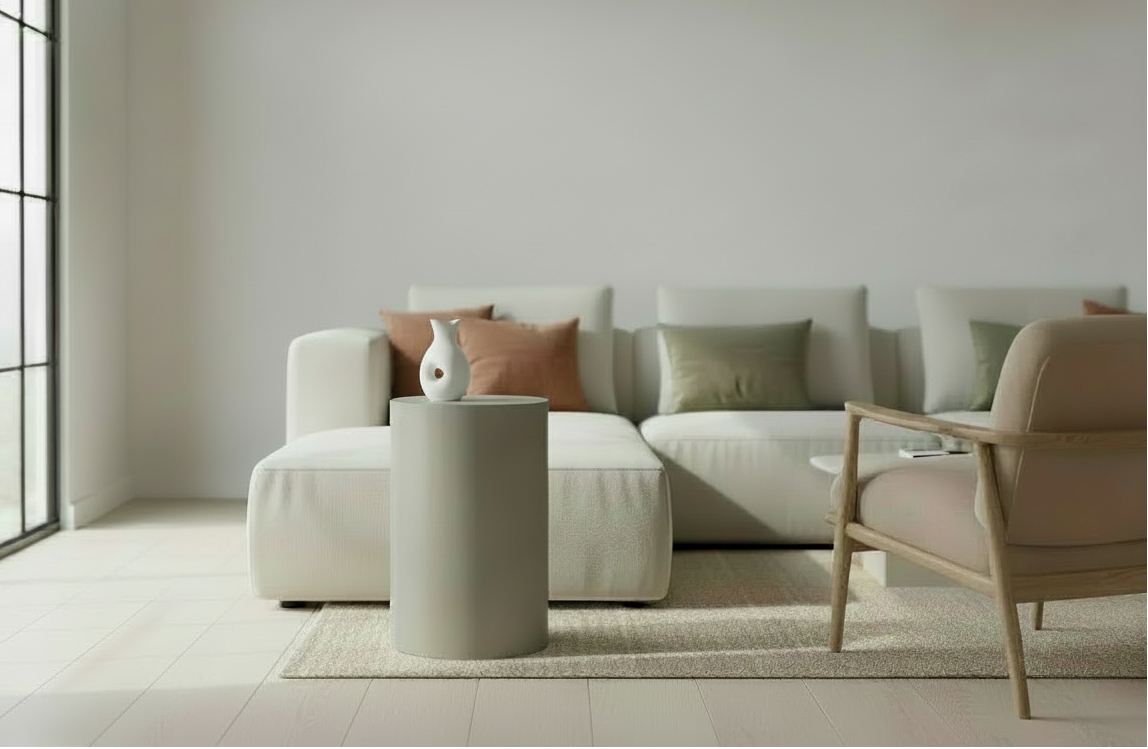 Dutch design Cilo bijzettafel rond van staal - meerdere kleuren