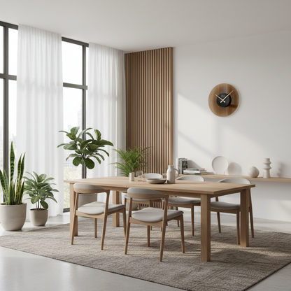 Design zwevend wandklok van glas en geluidloos Ø 40 cm - goud bruin of grijs