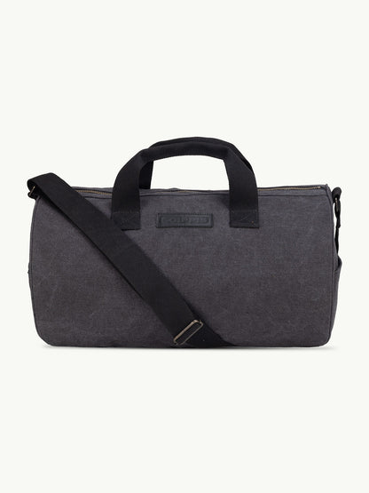 Duffel reistas canvas – bruin of zwart