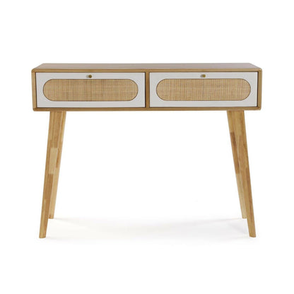 Hall Table with 2 Drawers Versa Vega 30 x 78 x 100 cm-3