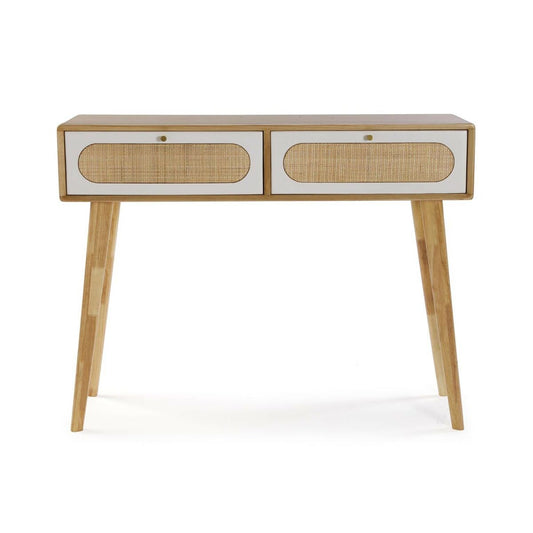 Hall Table with 2 Drawers Versa Vega 30 x 78 x 100 cm-3