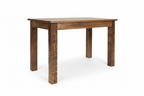 Eettafel van massief gerecycled Mahonie hout 120 cm - bruin
